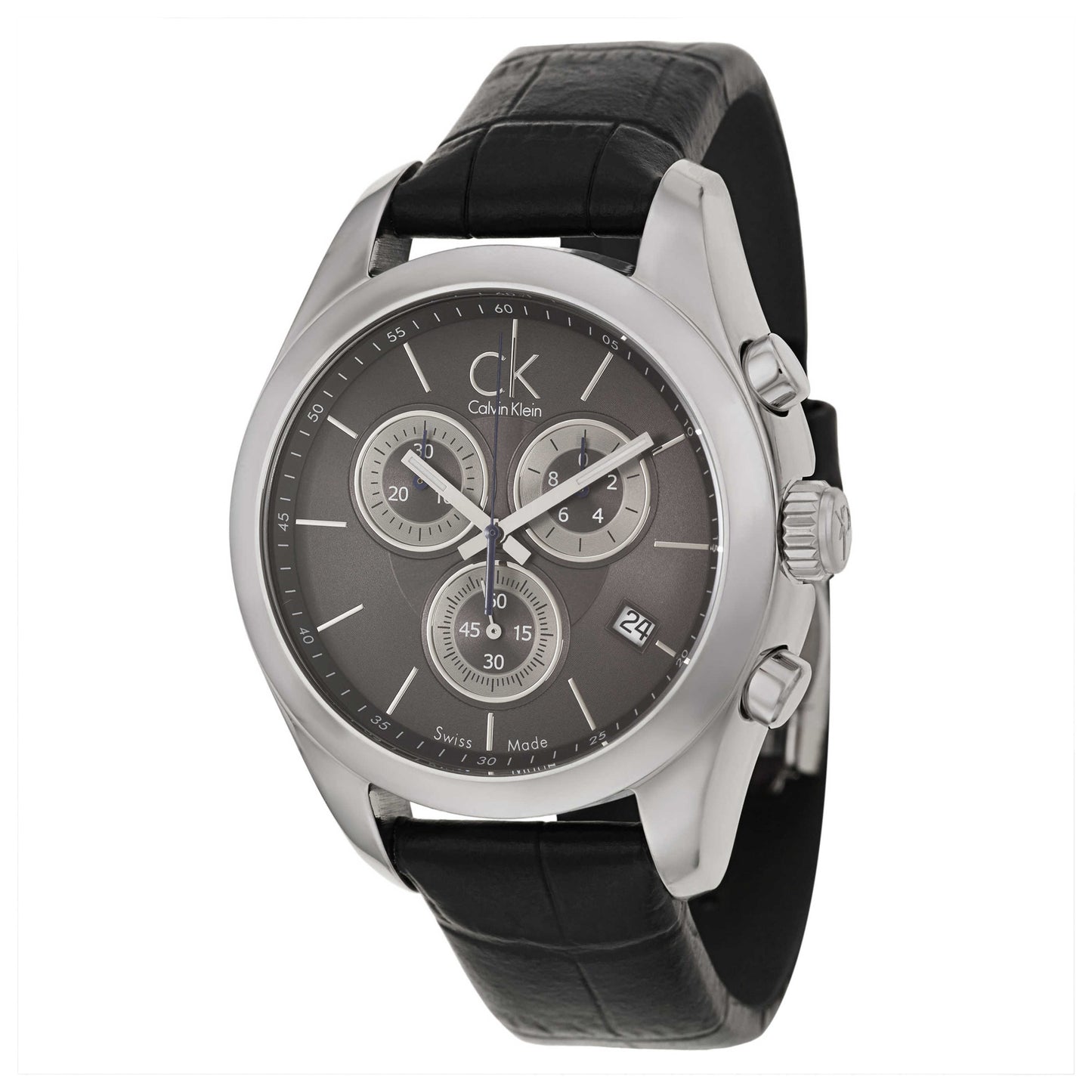 Front view of Calvin Klein Strive Men's Swiss Quartz (Battery-Powered) Watch K0K27161