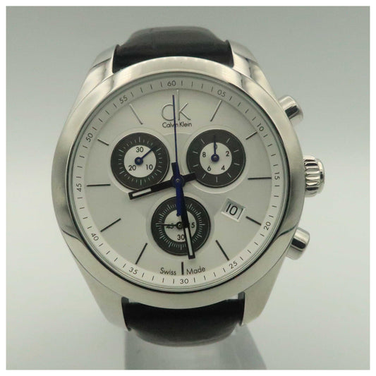 Front view of Calvin Klein Strive Men's Swiss Quartz (Battery-Powered) Watch K0K28126-SD