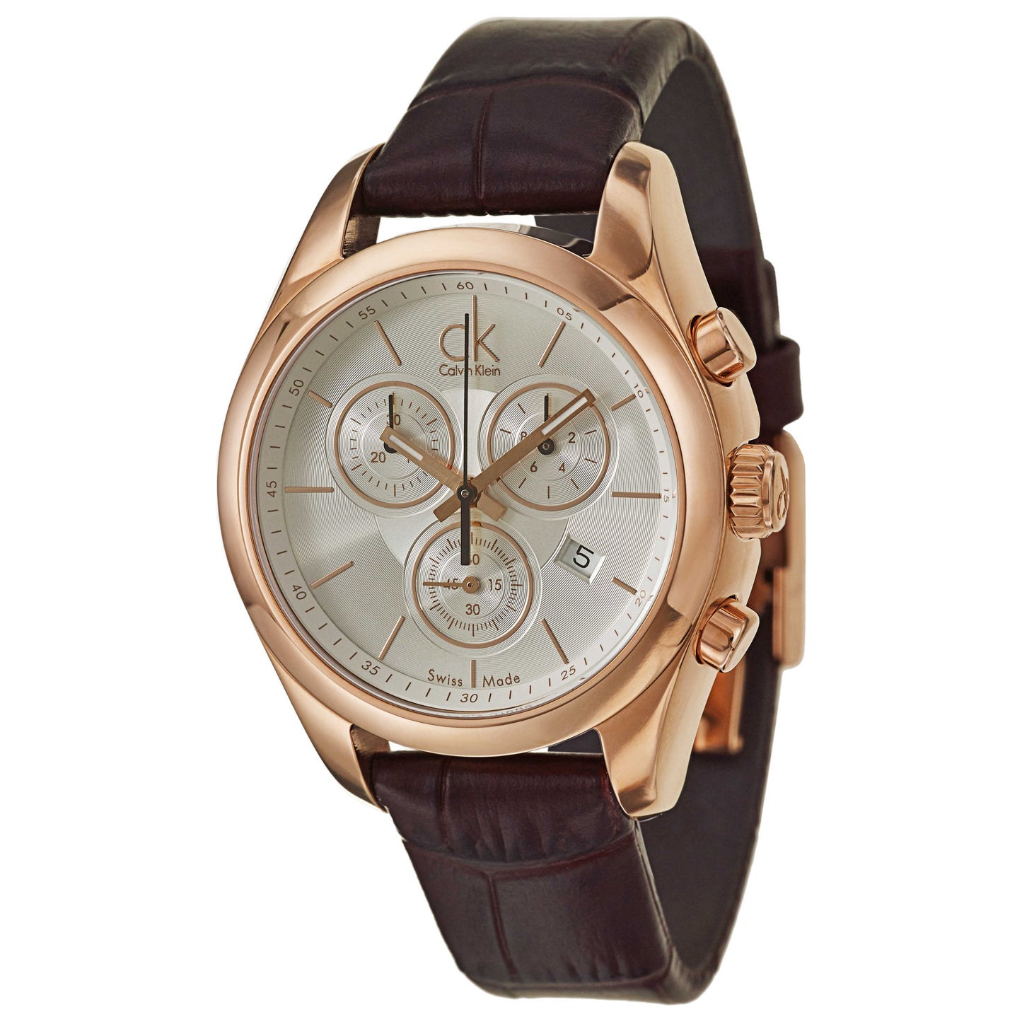 Front view of Calvin Klein Strive Men's Swiss Quartz (Battery-Powered) Watch K0K28620