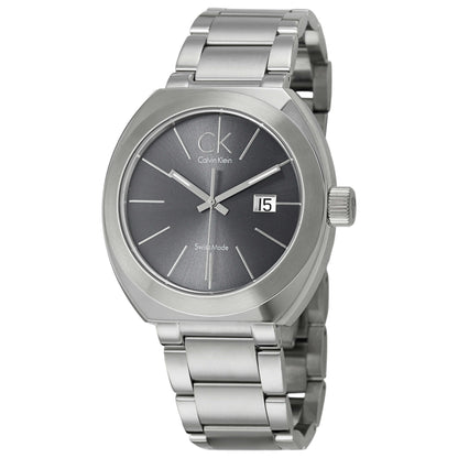 Front view of Calvin Klein Nation Men's Swiss Quartz (Battery-Powered) Watch K0R21161