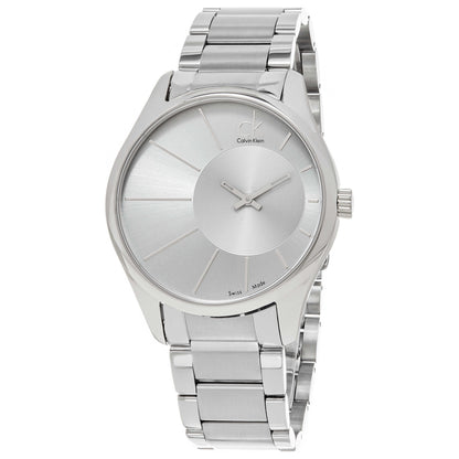 Front view of Calvin Klein Deluxe Men's Quartz Watch K0S21109