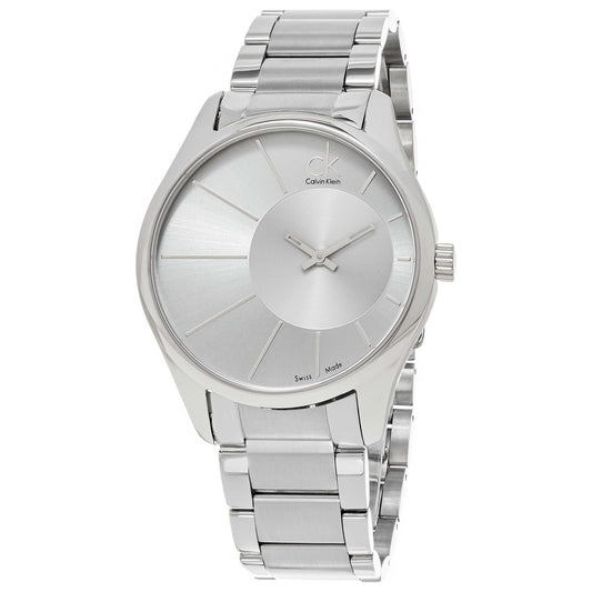 Front view of Calvin Klein Deluxe Men's Quartz Watch K0S21109