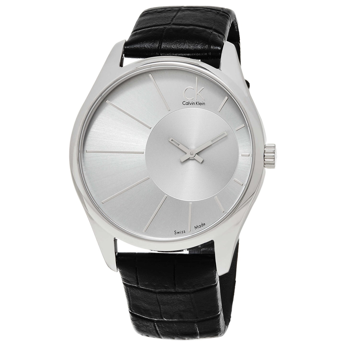Front view of Calvin Klein Deluxe Men's Quartz Watch K0S21120