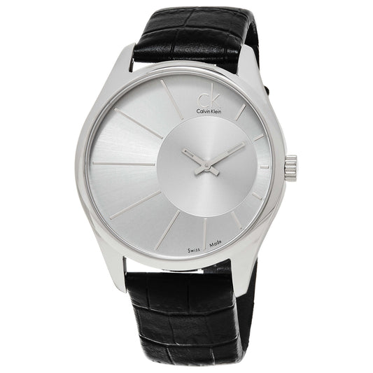 Front view of Calvin Klein Deluxe Men's Quartz Watch K0S21120