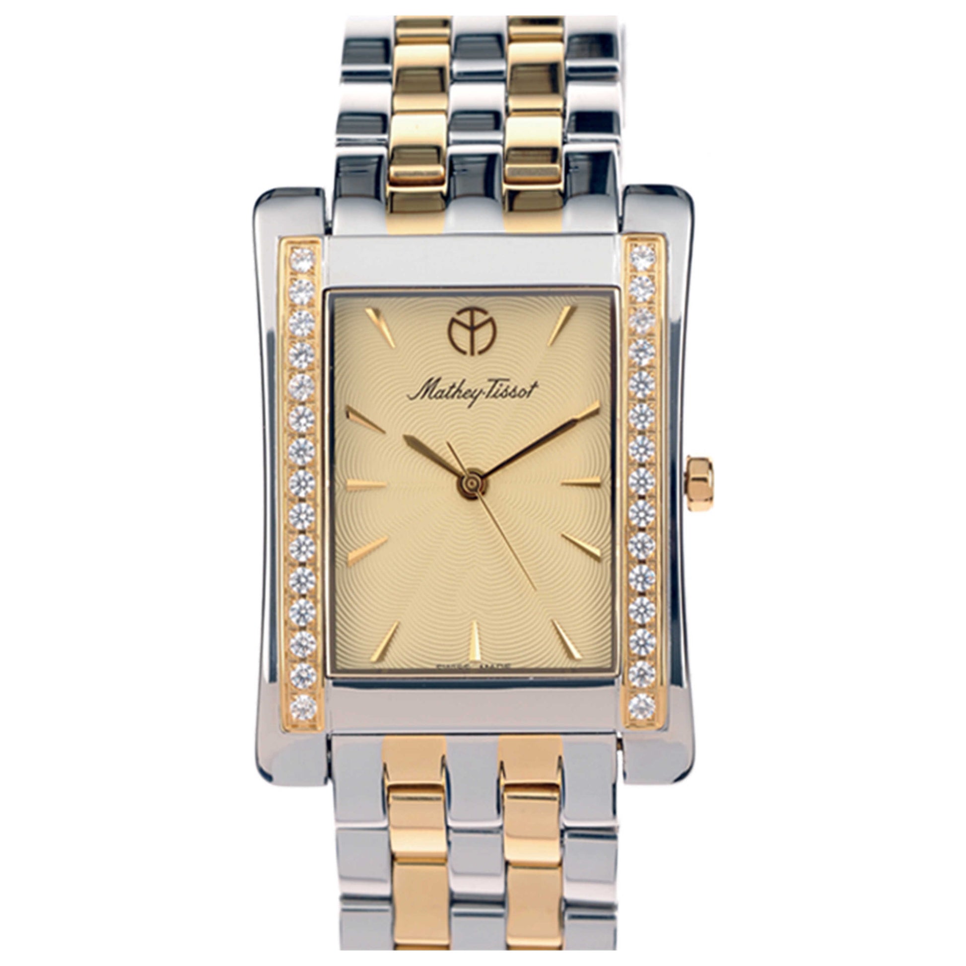 Front view of Mathey Tissot Evasion II Women's Quartz Watch K153FQBDI