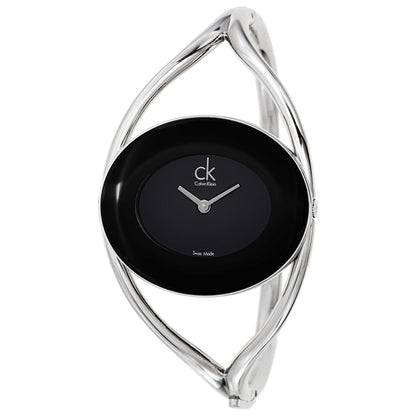 Front view of Calvin Klein Delight Women's Swiss Quartz (Battery-Powered) Watch K1A23102