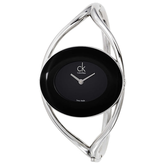 Front view of Calvin Klein Delight Women's Swiss Quartz (Battery-Powered) Watch K1A23102