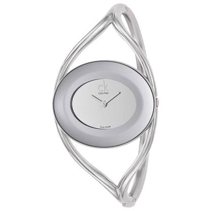 Front view of Calvin Klein Delight Women's Swiss Quartz (Battery-Powered) Watch K1A23508