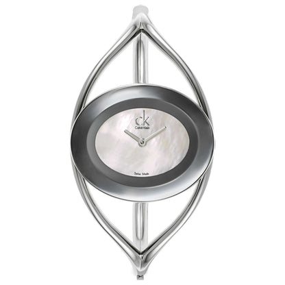 Front view of Calvin Klein Delight Women's Swiss Quartz (Battery-Powered) Watch K1A2371G