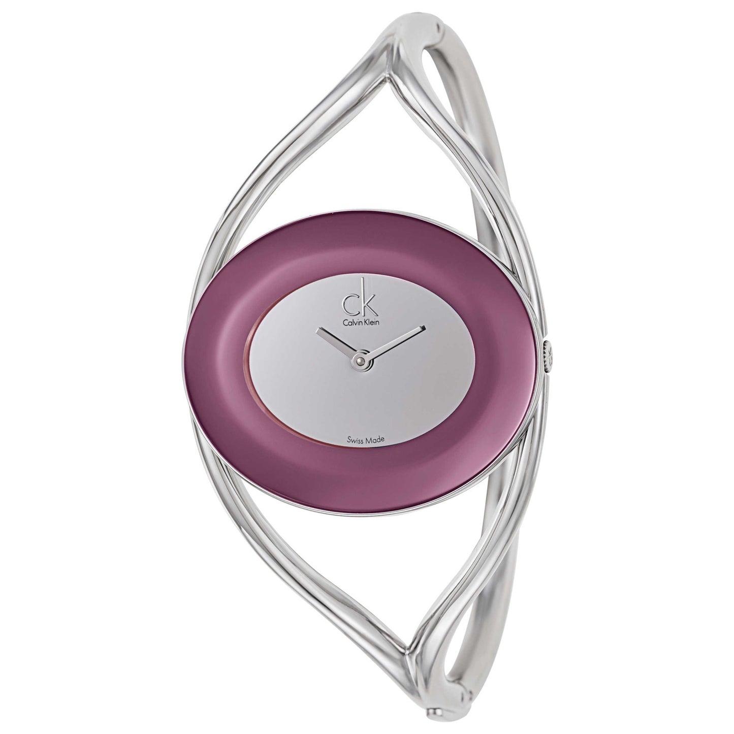 Front view of Calvin Klein Delight Women's Swiss Quartz (Battery-Powered) Watch K1A24556