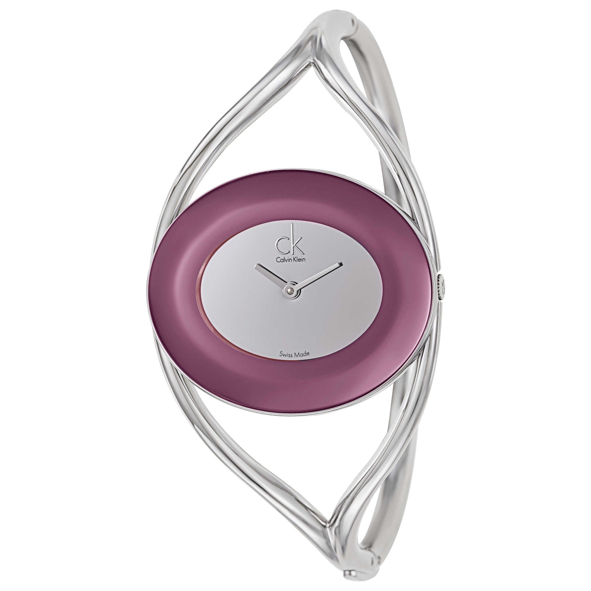 Front view of Calvin Klein Delight Women's Swiss Quartz (Battery-Powered) Watch K1A24556