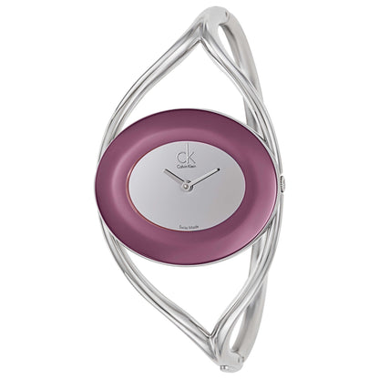 Front view of Calvin Klein Delight Women's Swiss Quartz (Battery-Powered) Watch K1A24556