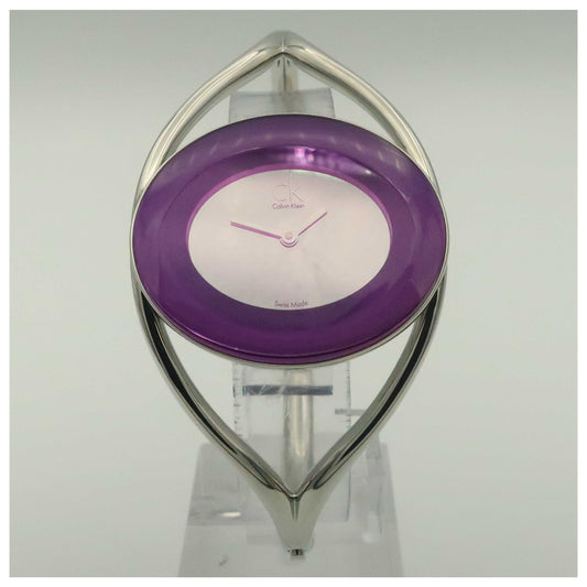 Front view of Calvin Klein Delight Women's Swiss Quartz (Battery-Powered) Watch K1A24656-PO