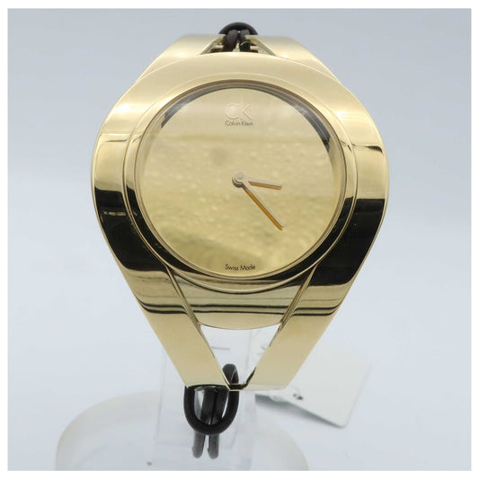 Front view of Calvin Klein Sophistication Women's Swiss Quartz (Battery-Powered) Watch K1B33609-SDV