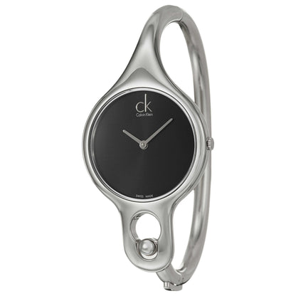 Front view of Calvin Klein Air Women's Swiss Quartz (Battery-Powered) Watch K1N22102