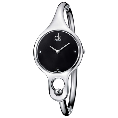 Front view of Calvin Klein Air Women's Swiss Quartz (Battery-Powered) Watch K1N22104