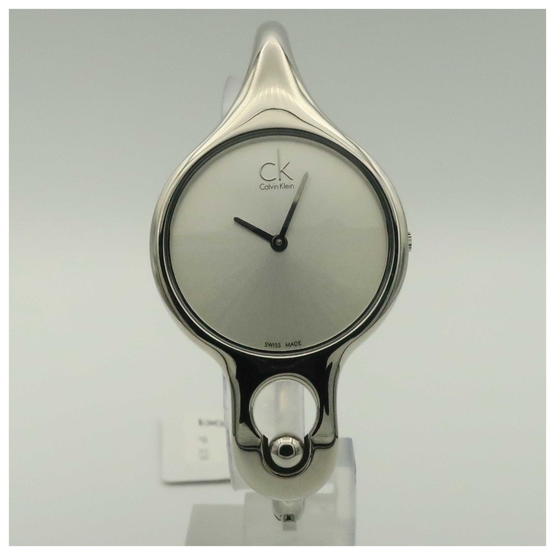 Front view of Calvin Klein Air Women's Swiss Quartz (Battery-Powered) Watch K1N22120-PO
