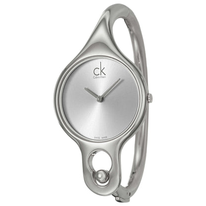 Front view of Calvin Klein Air Women's Swiss Quartz (Battery-Powered) Watch K1N22120