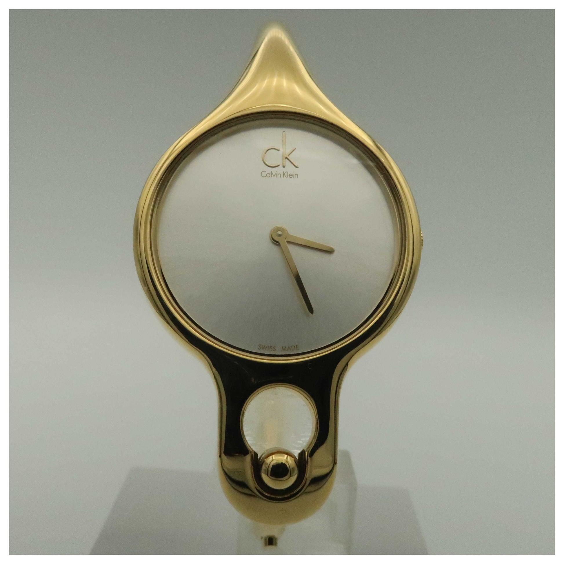 Front view of Calvin Klein Air Women's Swiss Quartz (Battery-Powered) Watch K1N22526-SDV