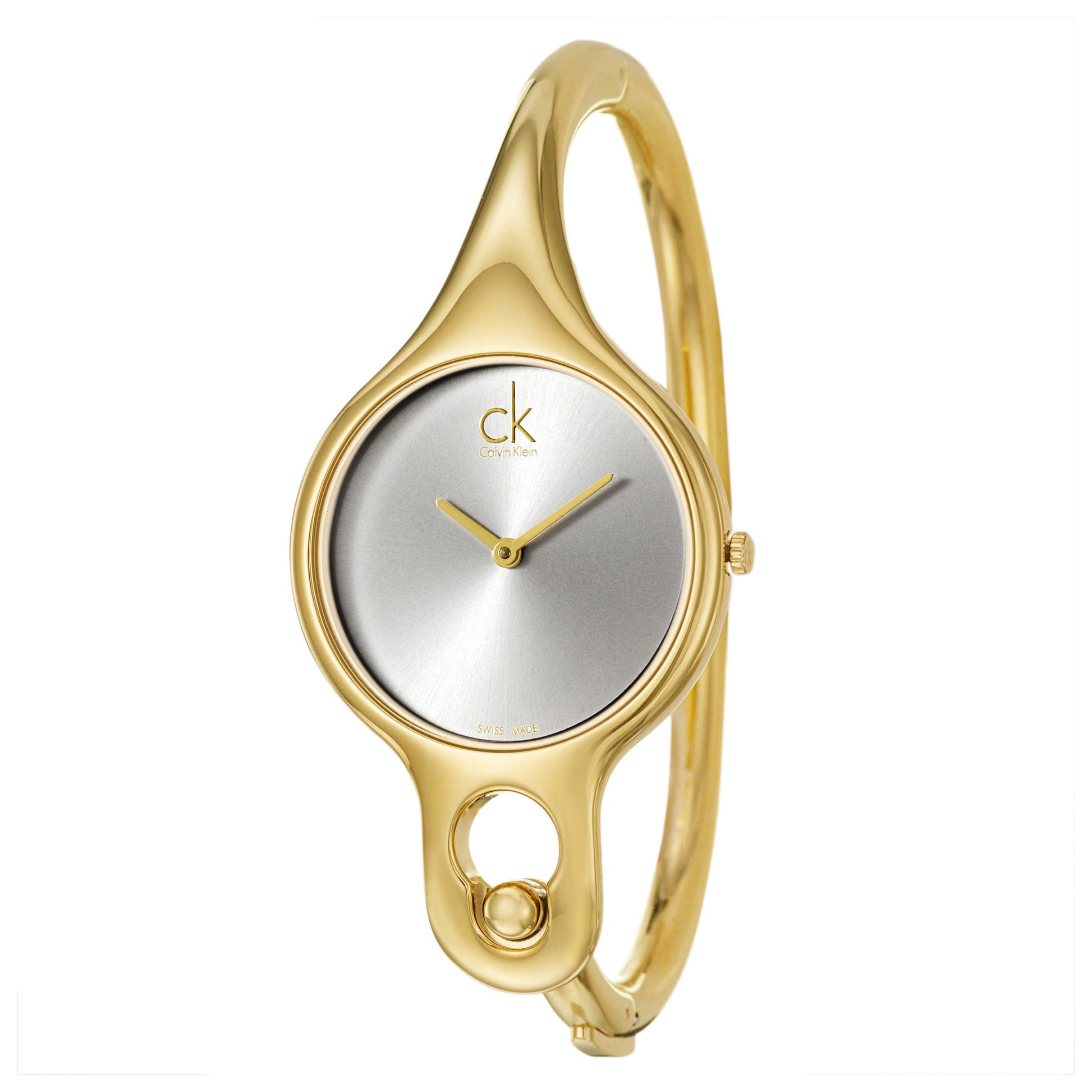 Front view of Calvin Klein Air Women's Swiss Quartz (Battery-Powered) Watch K1N22526