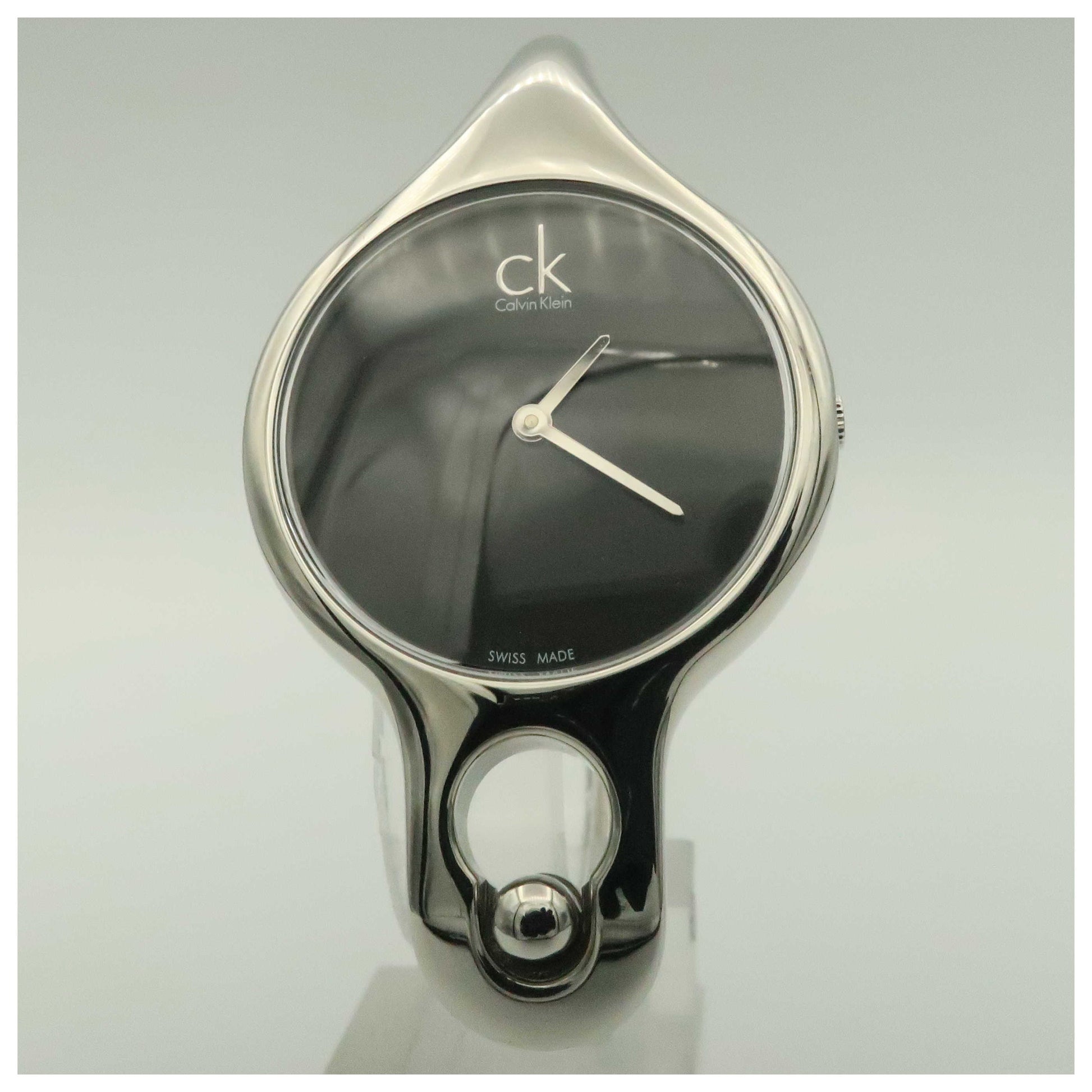 Front view of Calvin Klein Air Women's Swiss Quartz (Battery-Powered) Watch K1N23102-SDV