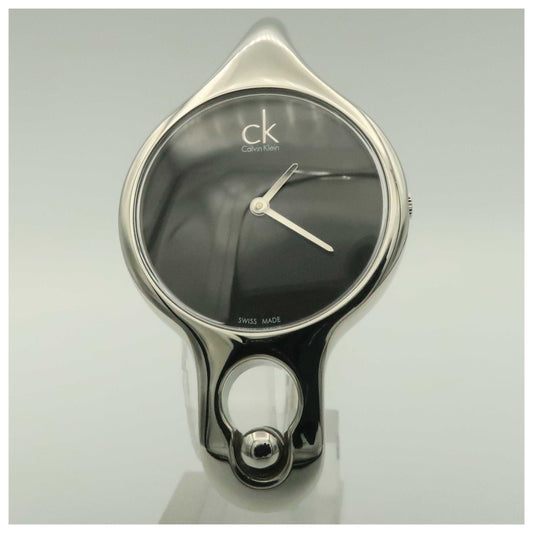 Front view of Calvin Klein Air Women's Swiss Quartz (Battery-Powered) Watch K1N23102-SDV