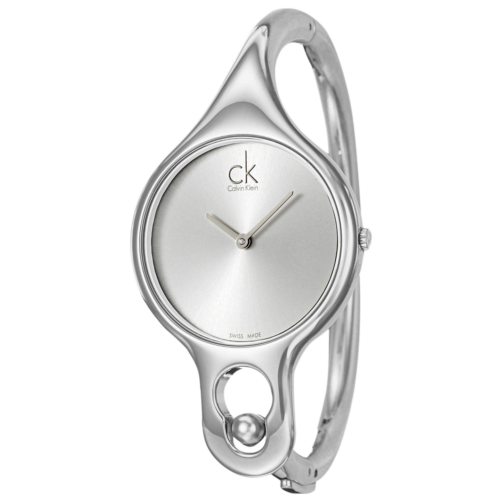 Front view of Calvin Klein Air Women's Swiss Quartz (Battery-Powered) Watch K1N23120