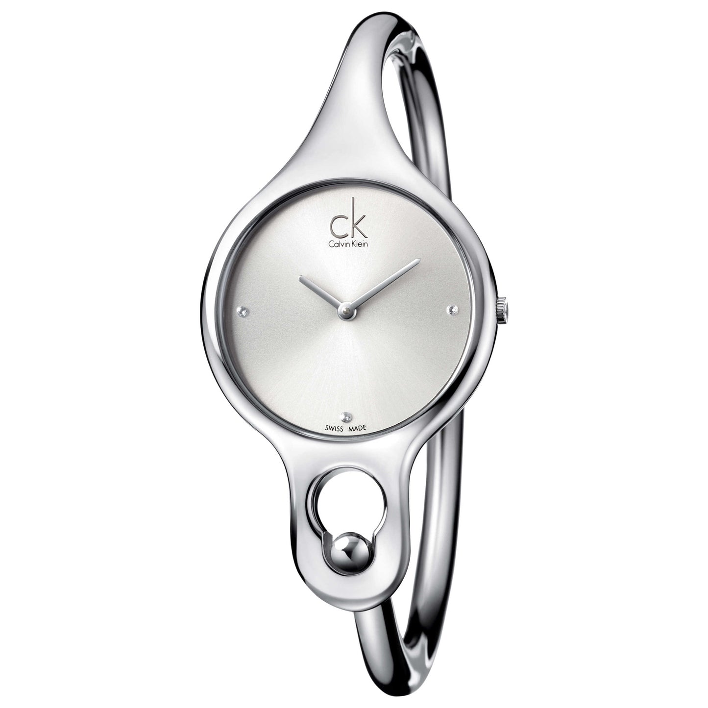 Front view of Calvin Klein Air Women's Swiss Quartz (Battery-Powered) Watch K1N23126