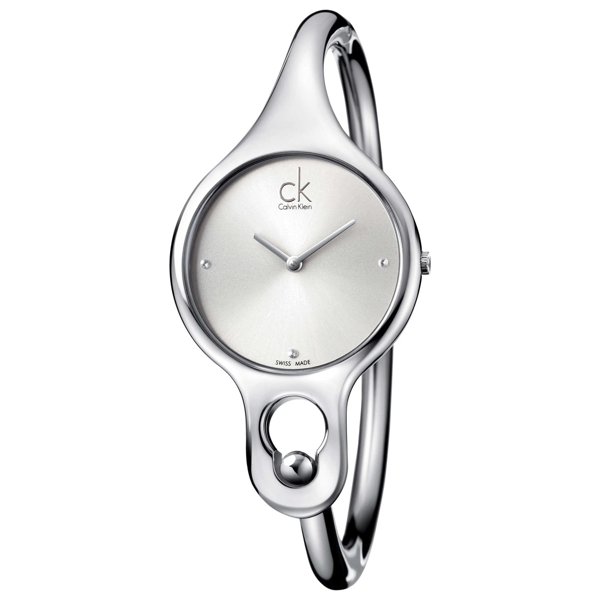 Front view of Calvin Klein Air Women's Swiss Quartz (Battery-Powered) Watch K1N23126