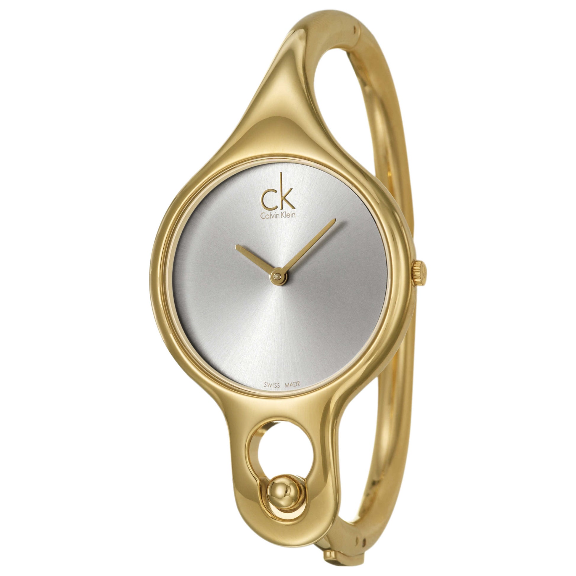 Front view of Calvin Klein Air Women's Swiss Quartz (Battery-Powered) Watch K1N23526