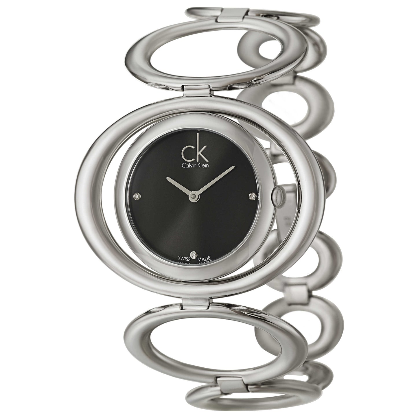 Front view of Calvin Klein Graceful Women's Swiss Quartz (Battery-Powered) Watch K1P23104