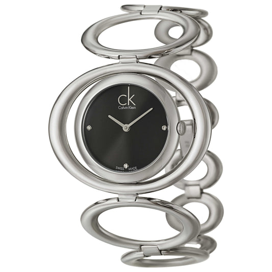 Front view of Calvin Klein Graceful Women's Swiss Quartz (Battery-Powered) Watch K1P23104