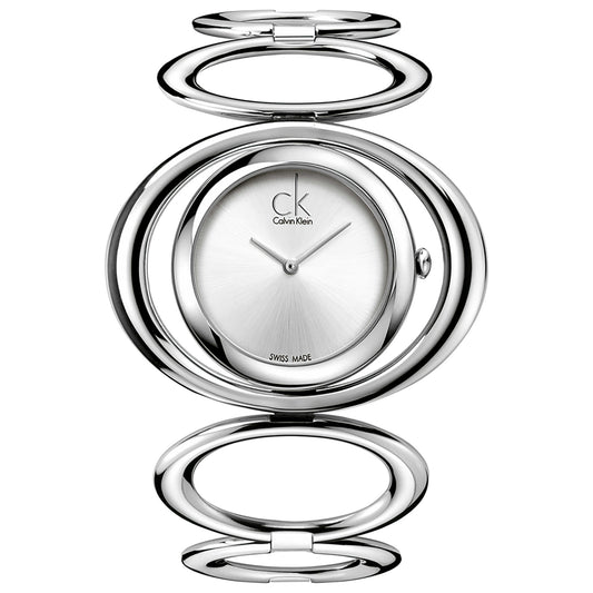 Front view of Calvin Klein Graceful Women's Swiss Quartz (Battery-Powered) Watch K1P23120