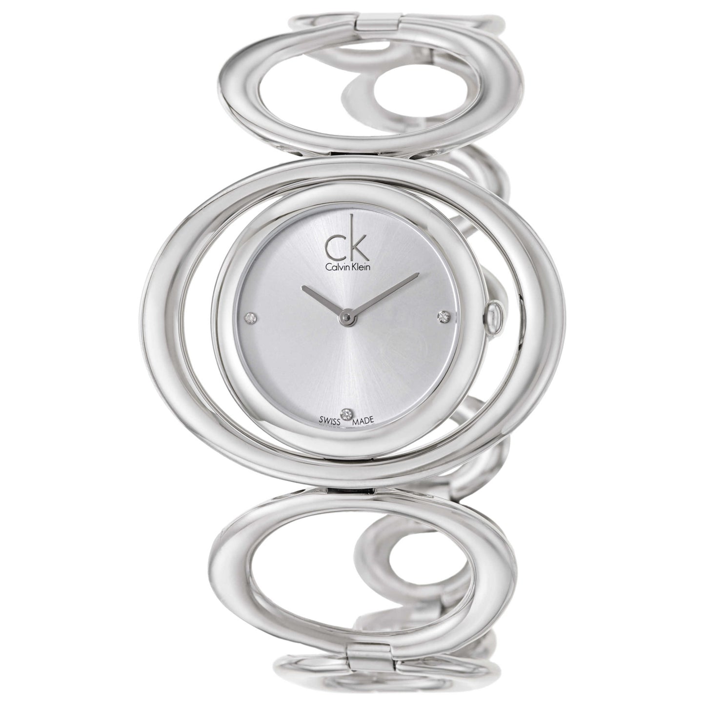 Front view of Calvin Klein Graceful Women's Swiss Quartz (Battery-Powered) Watch K1P23126