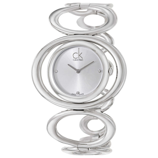 Front view of Calvin Klein Graceful Women's Swiss Quartz (Battery-Powered) Watch K1P23126