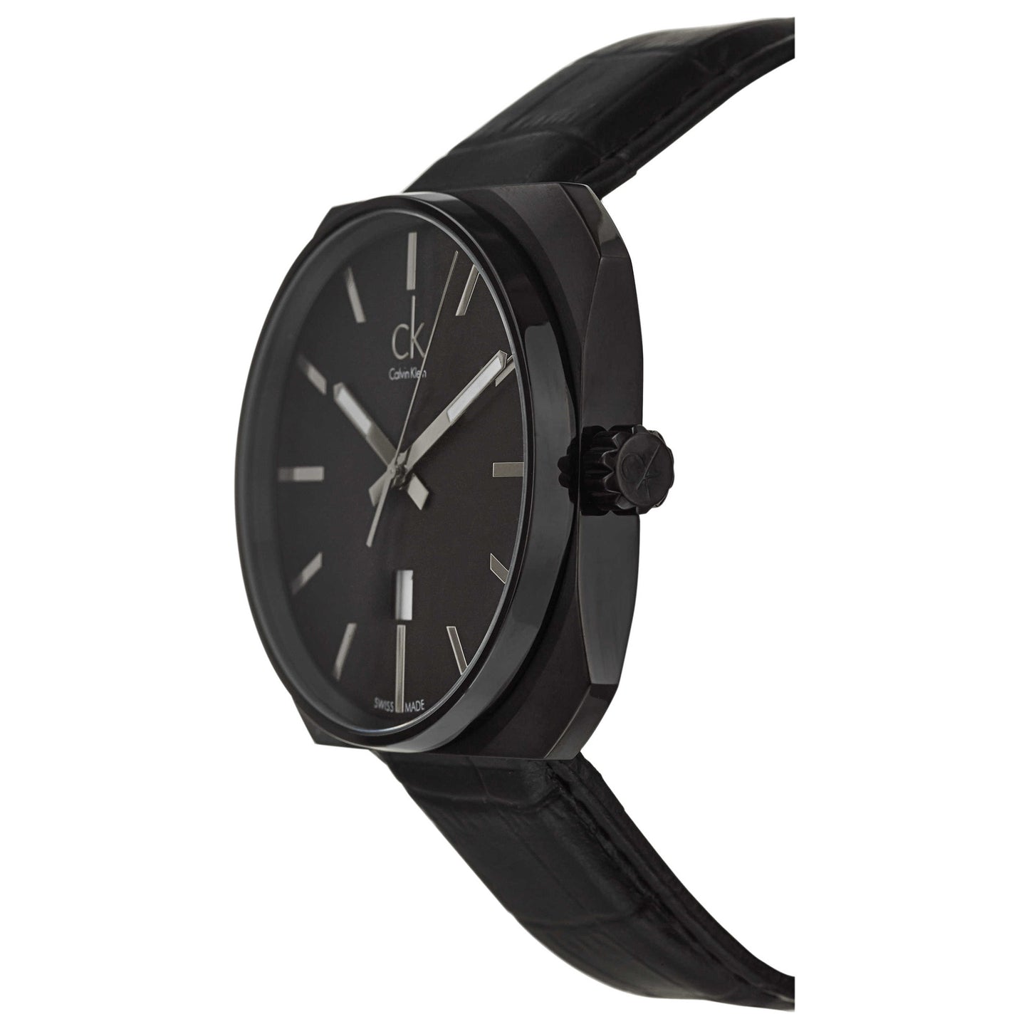 Calvin Klein Solid Men's Swiss Quartz (Battery-Powered) Watch K1R21430 - Image #4