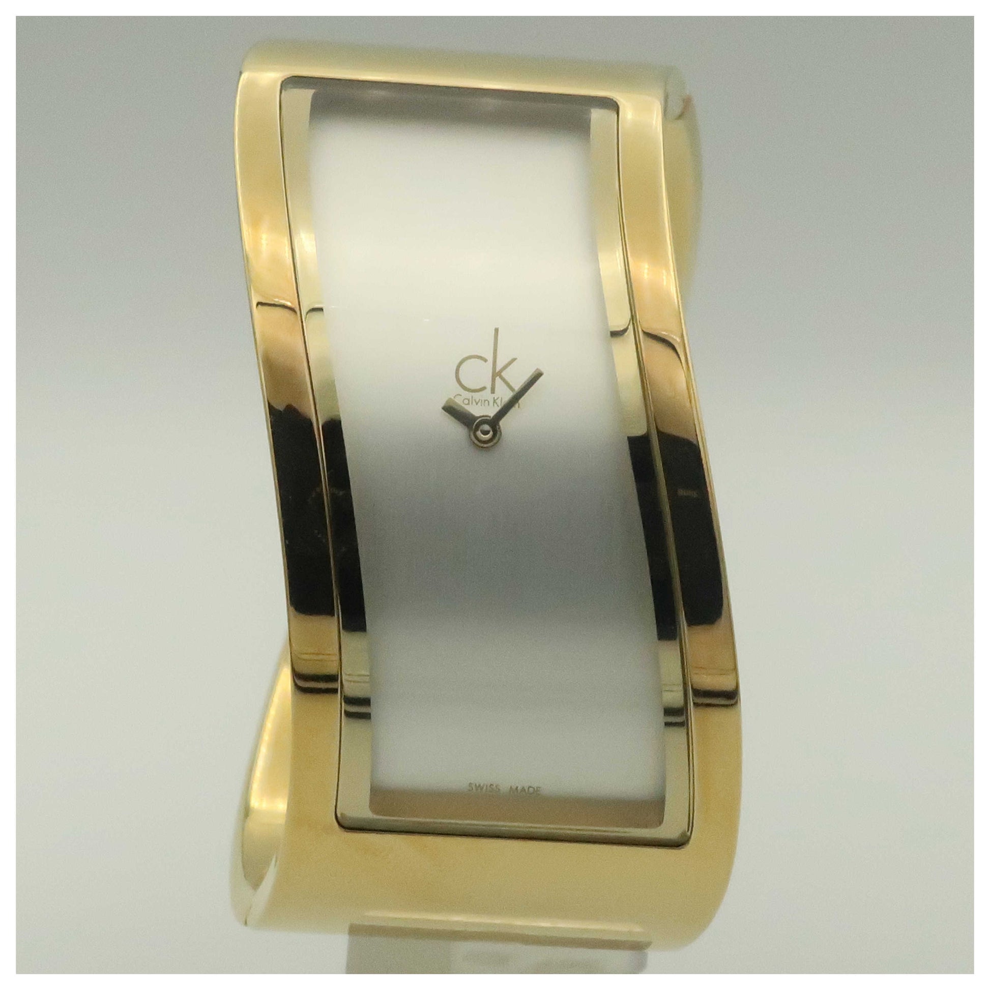 Front view of Calvin Klein Pensive Women's Swiss Quartz (Battery-Powered) Watch K1T23501-PO