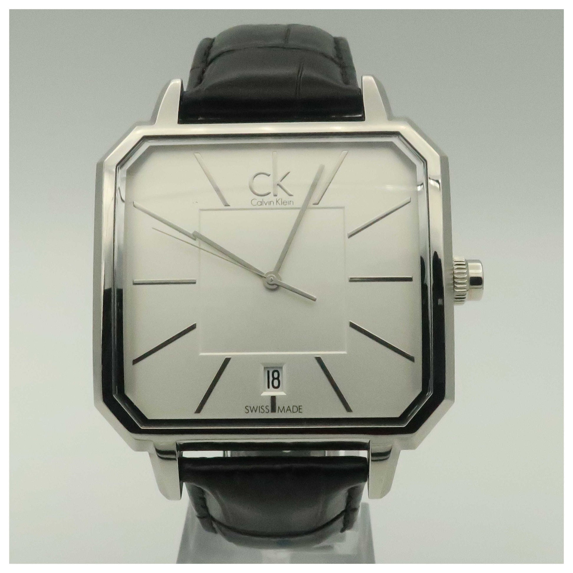 Front view of Calvin Klein Concept Men's Swiss Quartz (Battery-Powered) Watch K1U21120-PO
