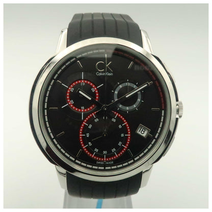 Front view of Calvin Klein Drive Men's Swiss Quartz (Battery-Powered) Watch K1V27704-PO