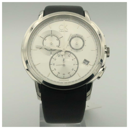 Front view of Calvin Klein Drive Men's Swiss Quartz (Battery-Powered) Watch K1V27820-SDV