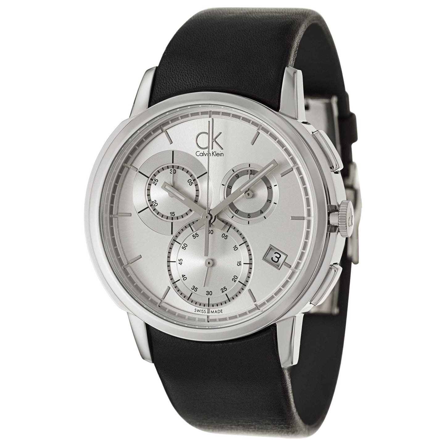 Front view of Calvin Klein Drive Men's Swiss Quartz (Battery-Powered) Watch K1V27820