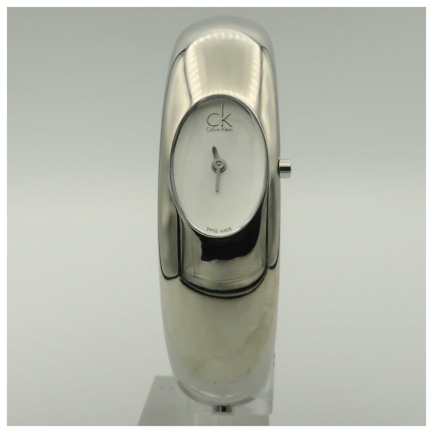 Front view of Calvin Klein Exquisite Women's Swiss Quartz (Battery-Powered) Watch K1Y22120-PO