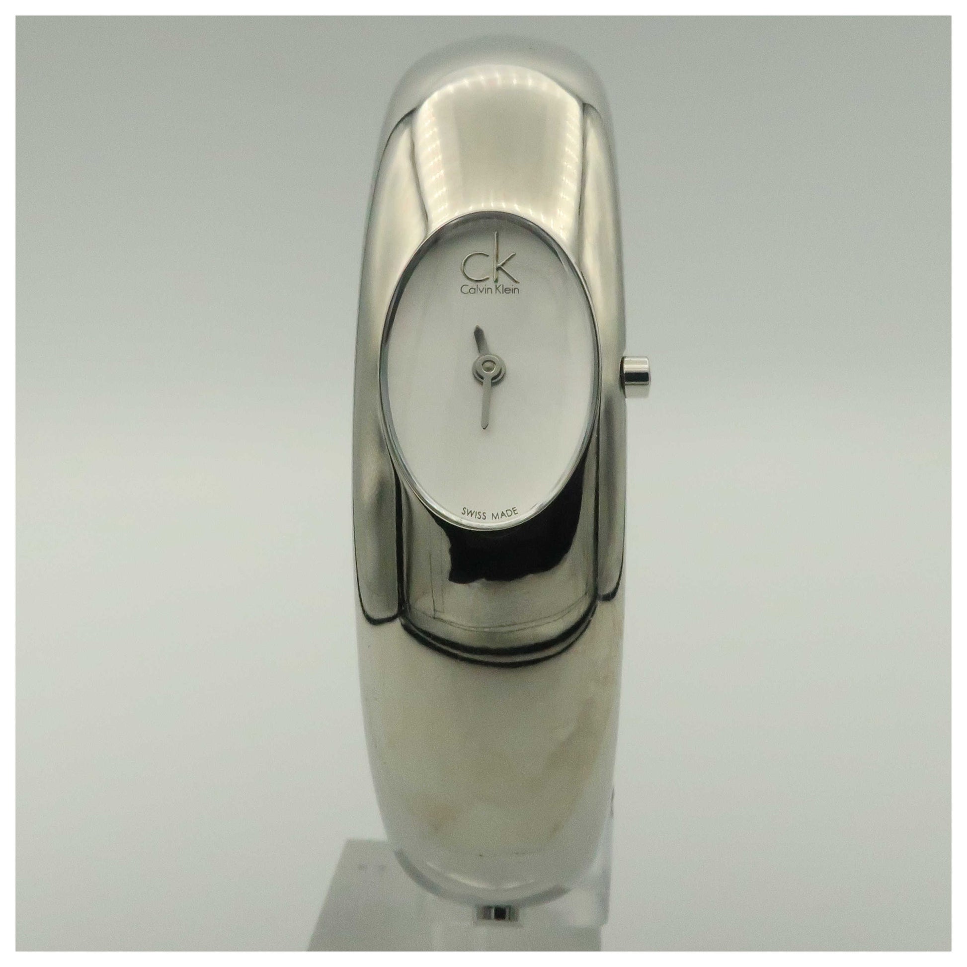 Front view of Calvin Klein Exquisite Women's Swiss Quartz (Battery-Powered) Watch K1Y22120-PO