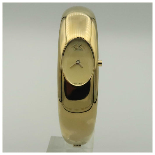 Front view of Calvin Klein Exquisite Women's Swiss Quartz (Battery-Powered) Watch K1Y22209-PO