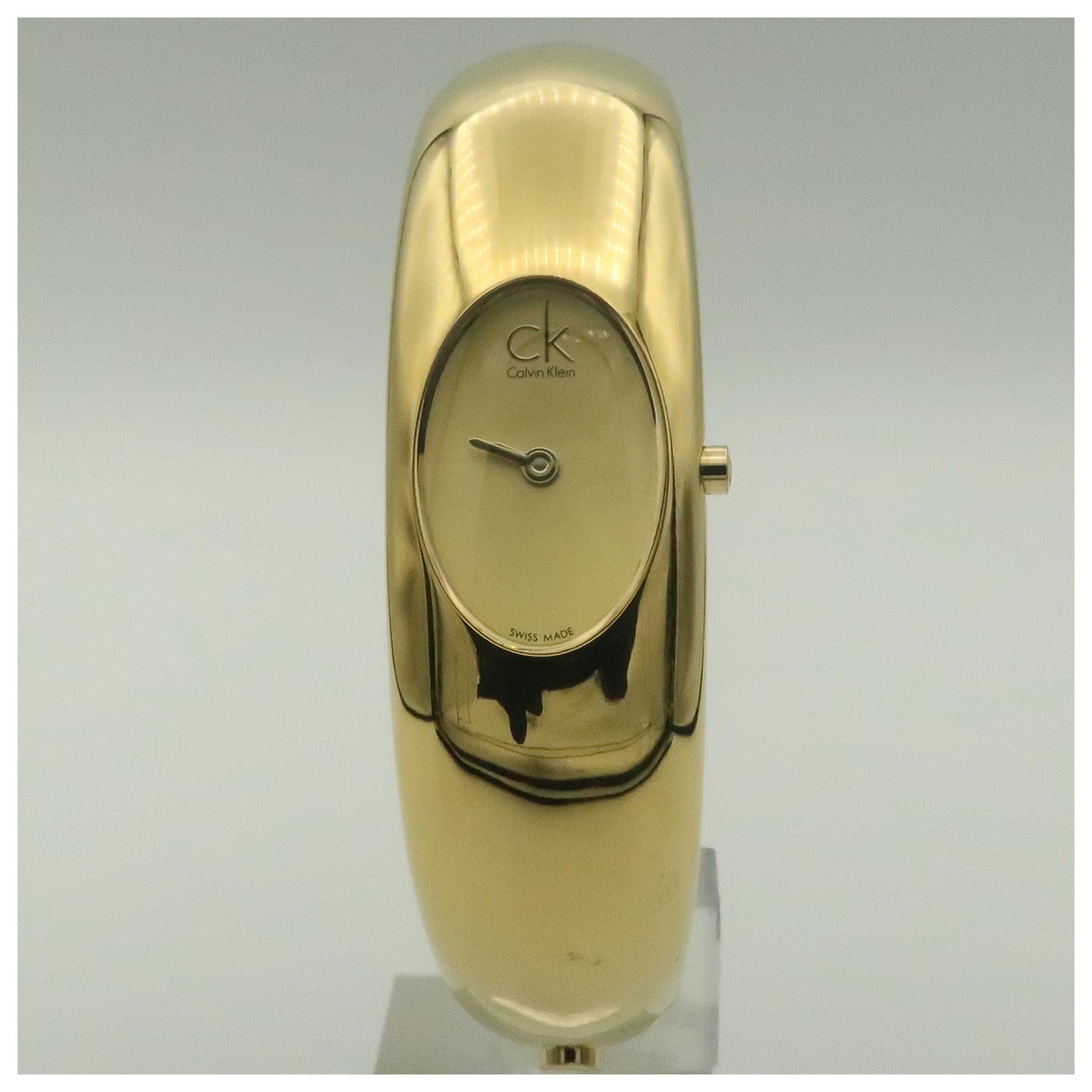 Front view of Calvin Klein Exquisite Women's Swiss Quartz (Battery-Powered) Watch K1Y23209-PO