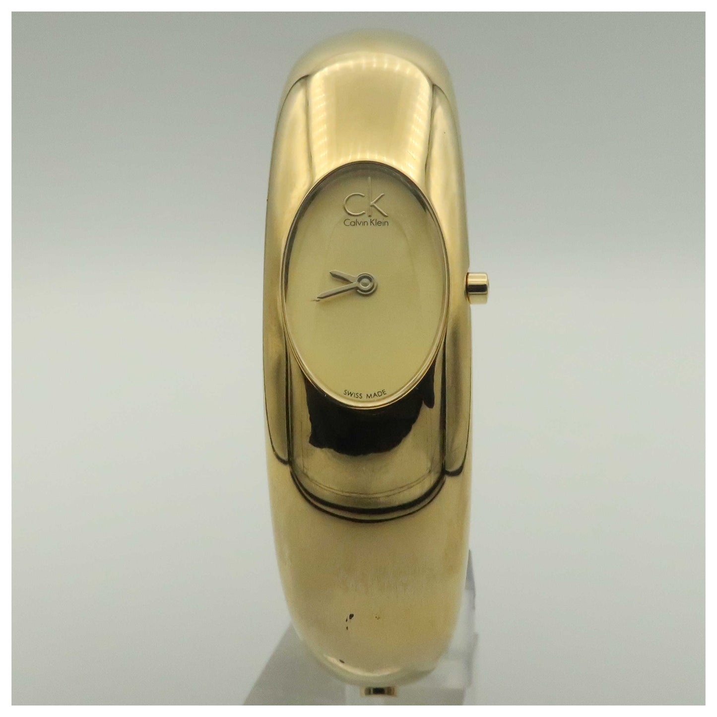 Front view of Calvin Klein Exquisite Women's Swiss Quartz (Battery-Powered) Watch K1Y23209-SDV