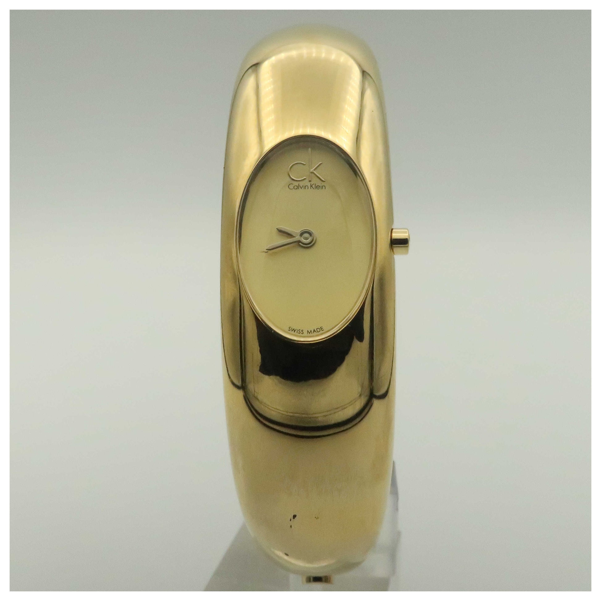 Front view of Calvin Klein Exquisite Women's Swiss Quartz (Battery-Powered) Watch K1Y23209-SDV