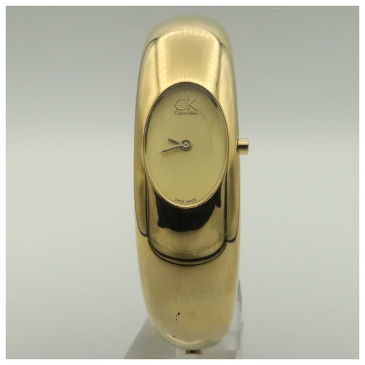 Front view of Calvin Klein Exquisite Women's Swiss Quartz (Battery-Powered) Watch K1Y23209-SDV