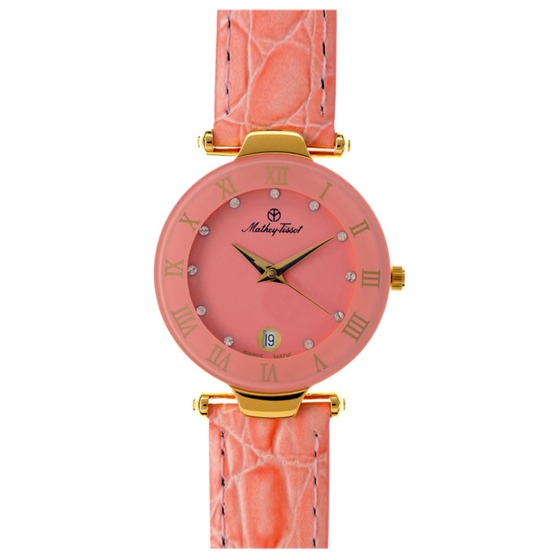 Front view of Mathey Tissot Classic Women's Quartz Watch K228F