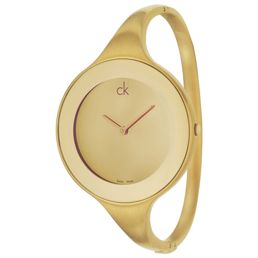 Front view of Calvin Klein Mirror Women's Swiss Quartz (Battery-Powered) Watch K2814209